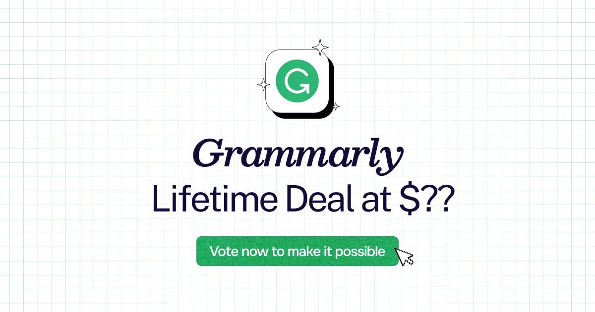 Grammarly Lifetime Deal: Unlock Unlimited Writing Assistance