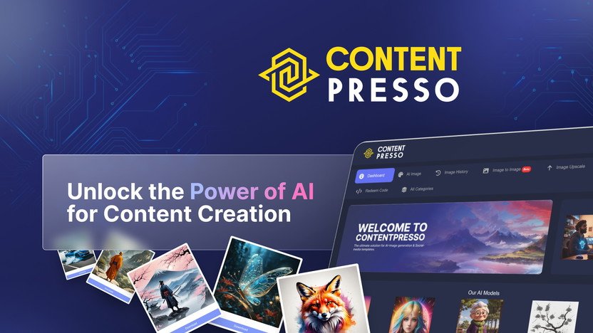 Contentpresso - Ai Image + Social Media Canva Templates Lifetime Deal Review