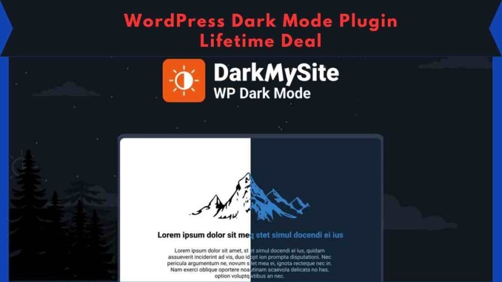 Darkmysite - Wordpress Dark Mode Plugin Lifetime Deal Review