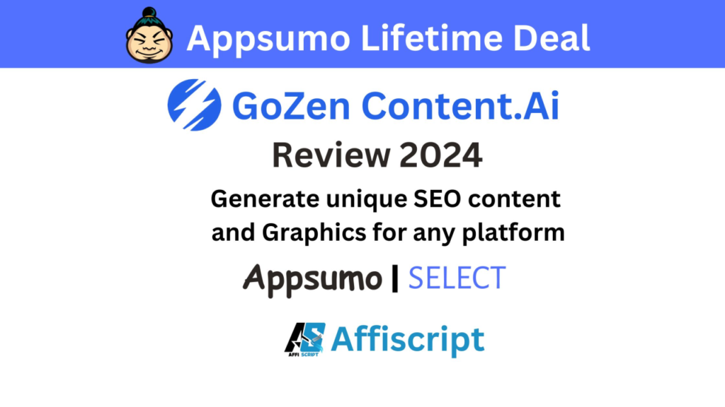 Gozen Content.Ai Lifetime Deal Review