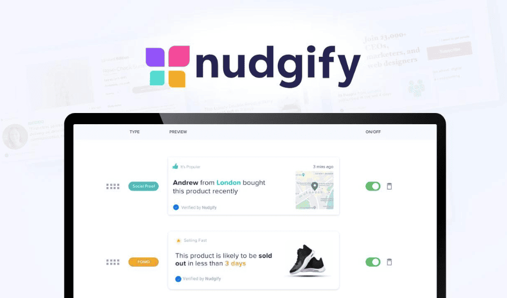 Nudgify Lifetime Deal